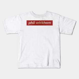 Phil Wickham - RECTANGLE RED VINTAGE Kids T-Shirt